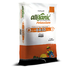 Allganic® SOP Water Soluble 50lb bag - 56 per pallet - Water Soluble Fertilizer